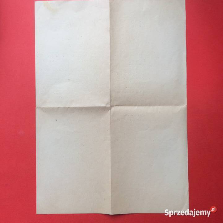 1938 Zaświadczenie Krawiec