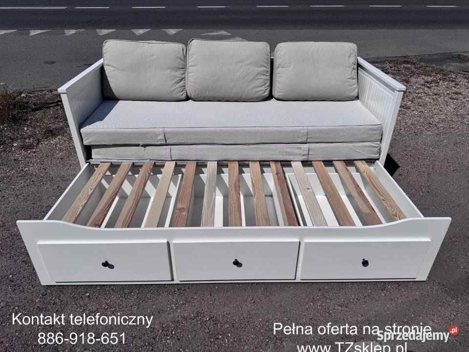 IKEA HEMNES Leżanka Łóżko z 3 szufladami 2 śląskie Rybnik