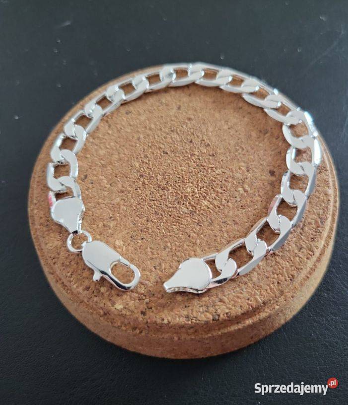 Bransoletka srebrna Ostrowite