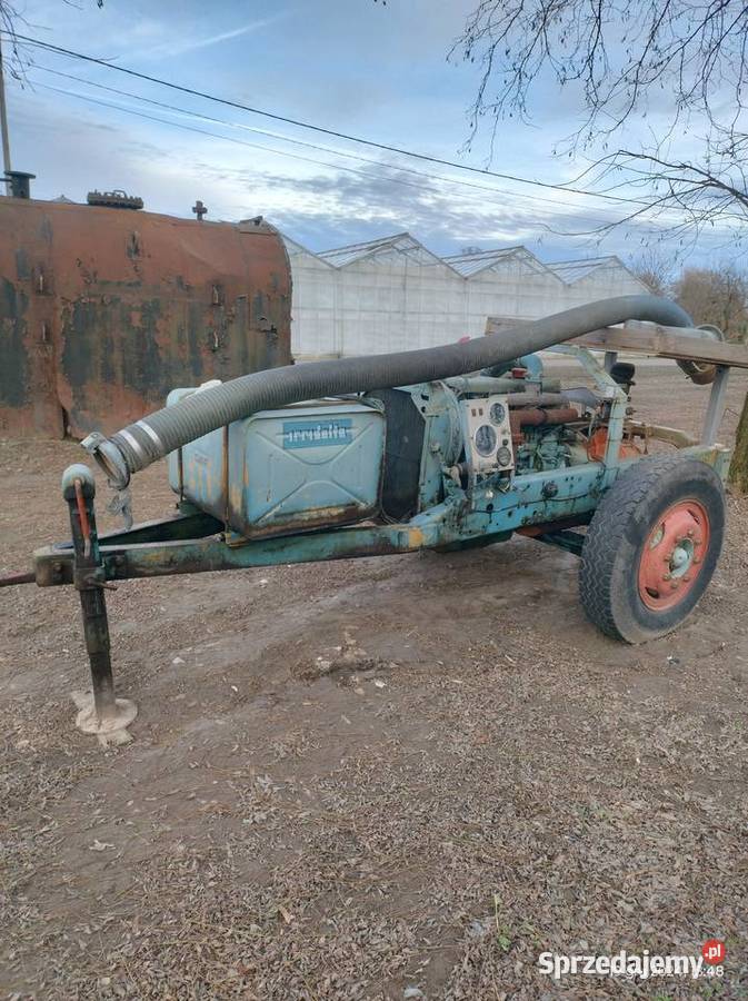 Pompa motopompa do podlewania nawadniania Opatówek