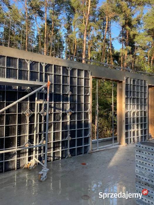 Wynajem szalunków ściennych fundamentowych Grójec usługi budowlane