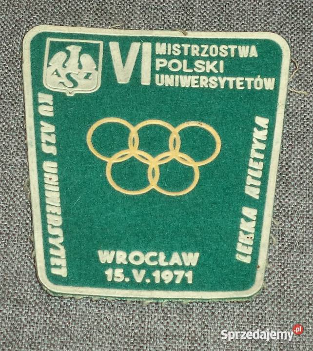 Lekka Atletyka Wrocław 1971 HME Katowice 1975 Piekary Śląskie