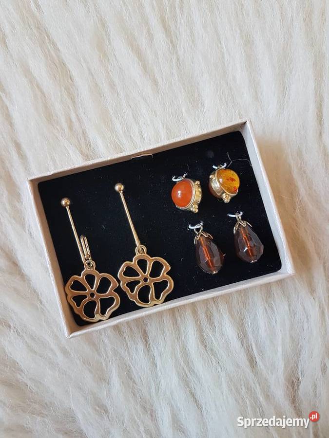 Zestaw kolczyków Nina Avon Kolczyki podkarpackie Jasło