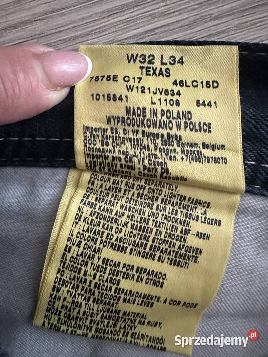 Męskie dżinsy Męskie dżinsy WRANGLER Texas Łódź