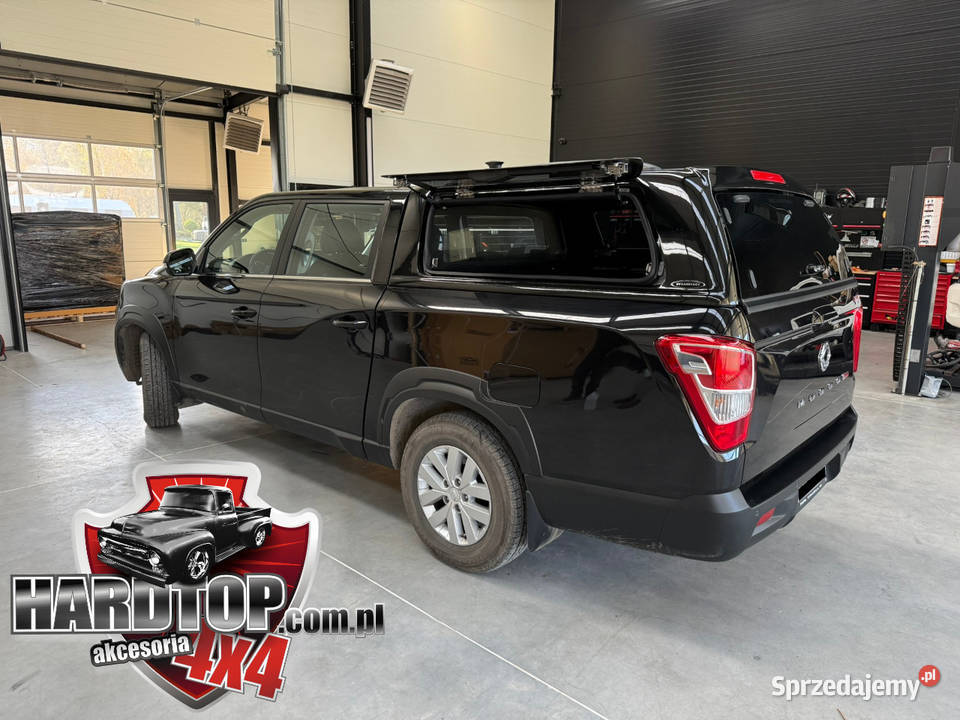 Zabudowa paki Ssangyong Grand Musso Szyby osobowe warmińsko-mazurskie Pasłęk