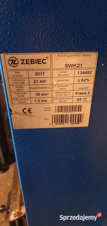 ZEBIEC Kocioł węglowy klasy 3 Wola Radziszowska sprzedam