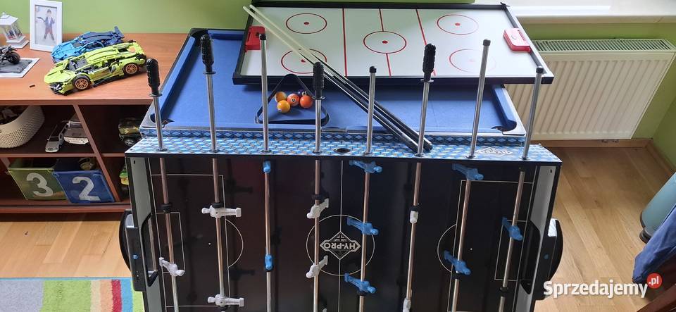 Stó do bilarda 4 w 1 piłkarze ping pong 6m+ Kraków