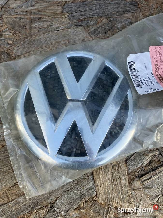 Emblemat znaczek na grill VW 7E0853601C Kłodzko