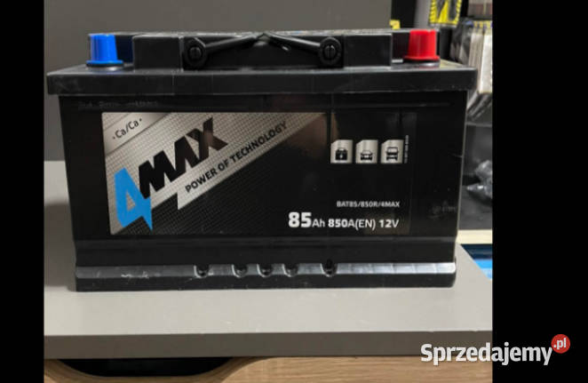 Akumulator 85Ah 850A sprawny naładowany NISKI Mysłowice