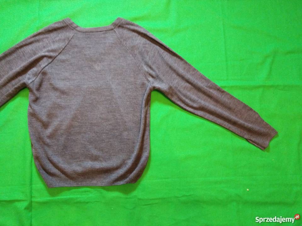 Szara bluzka oversize brytyjskiej marki Buckland Warszawa
