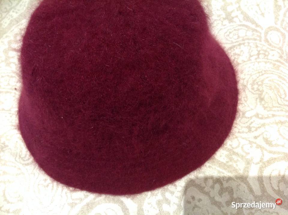 Kapelusz Czapka Damska ML 45 Wełna Angora 35 Nowa Sól