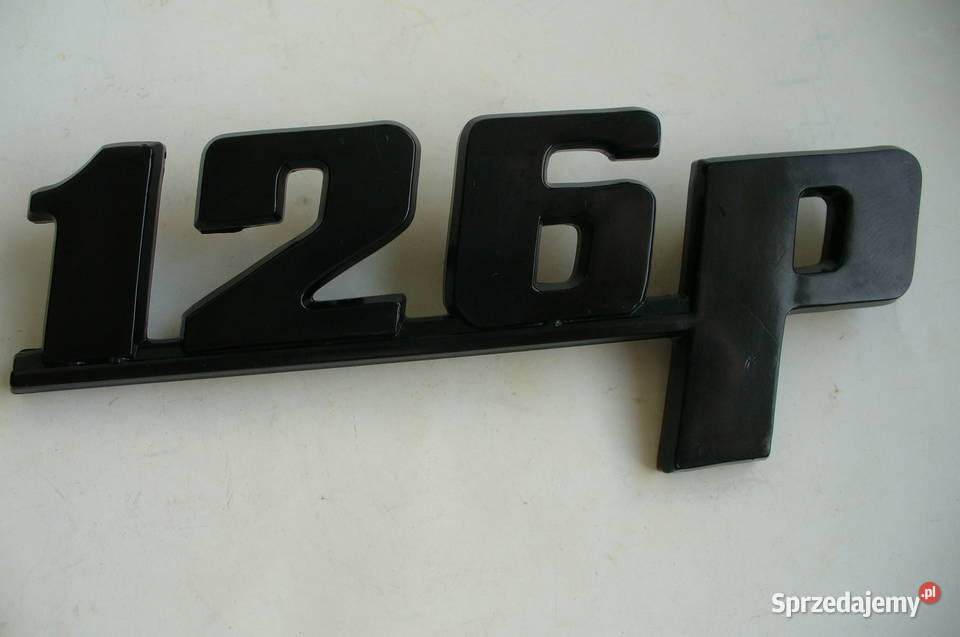 Znaczek emblemat Fiat 126p Lędziny
