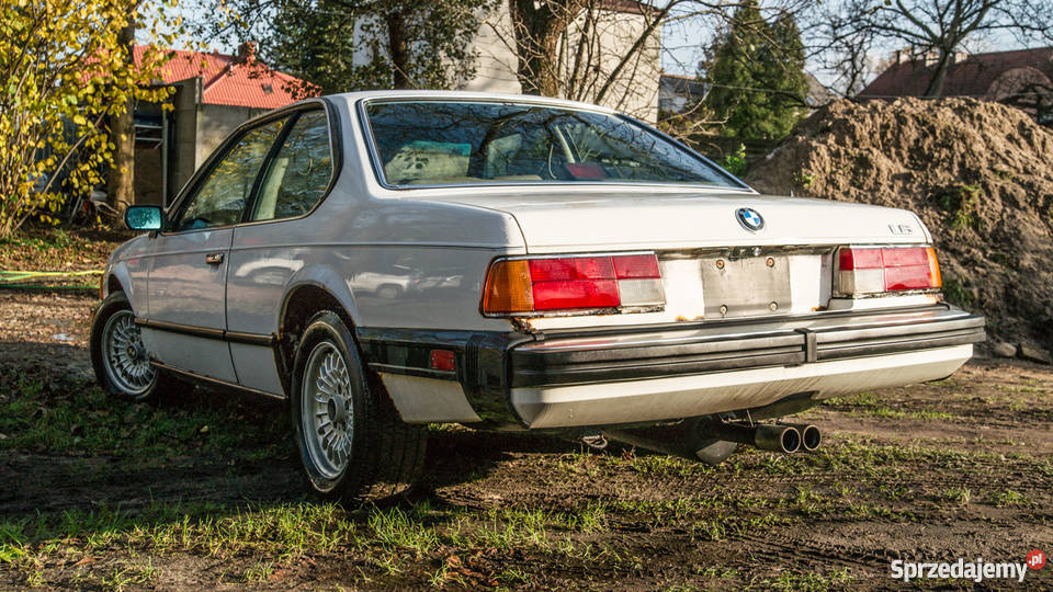 Bmw e24 635csi L6 luxuary szejść skórzana tapicerka Kobyłka