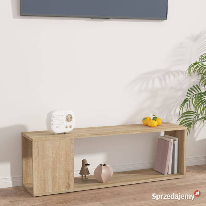 Szafka pod TV dąb sonoma 100x24x32 materiał Warszawa
