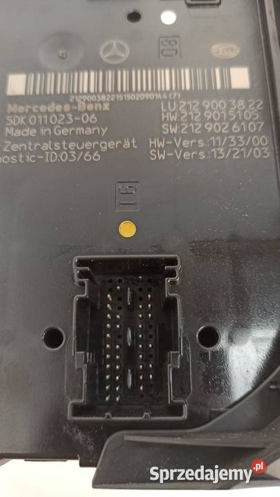 MERCEDES W212 MODUŁ SAM SKRZYNKA 2129003822 osobowe