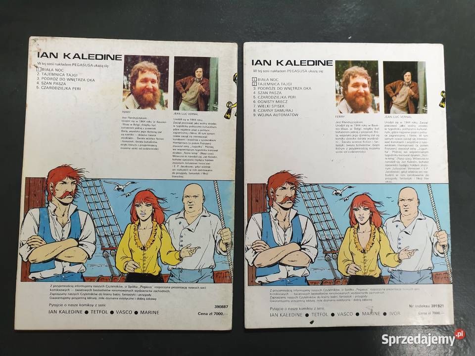 Zestaw 9ciu komiksów polskie wydania Książki i Podręczniki Gdynia