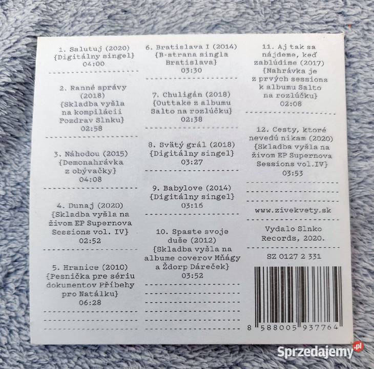 iv Kvety Cesty ktor nevad ńikam CD rock folk śląskie