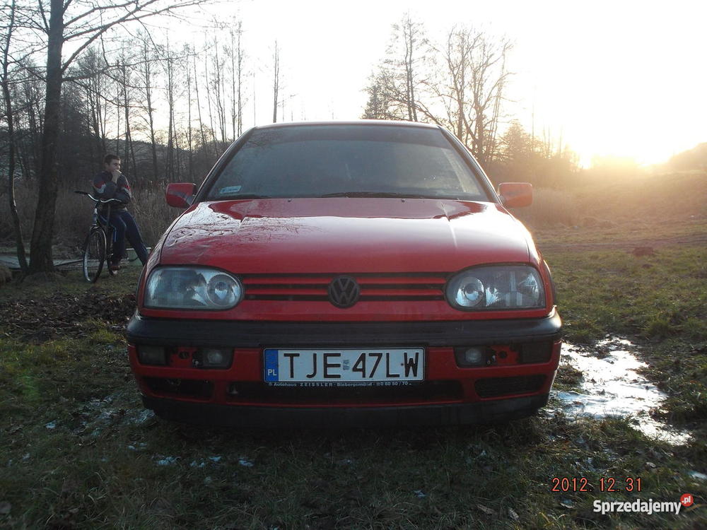 Golf III 20 GTI Edition czerwony Leśnica