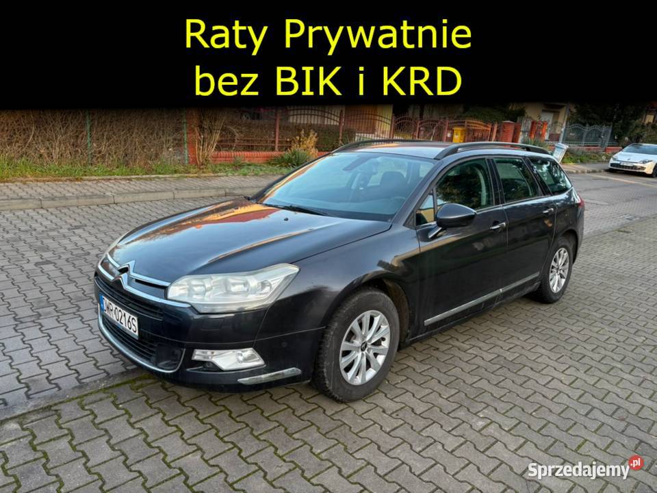 Citroen C5 Raty Prywatnie Gotowy do jazdy kombi klimatyzacja Wrocław