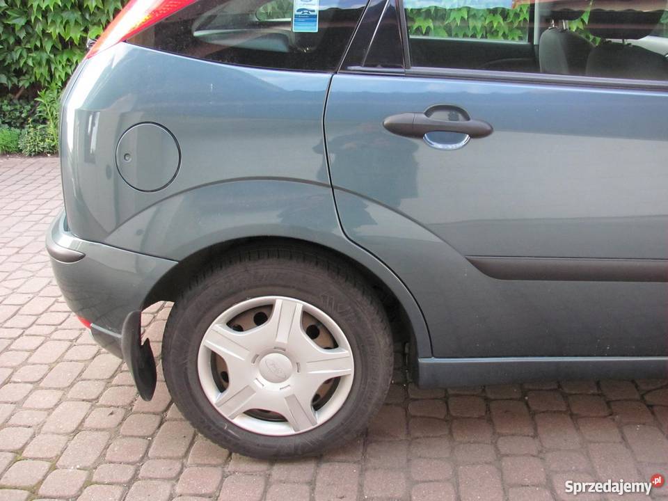 Ford Focus 2003 hatchback neptune green pierwszy Focus Dawidy Bankowe