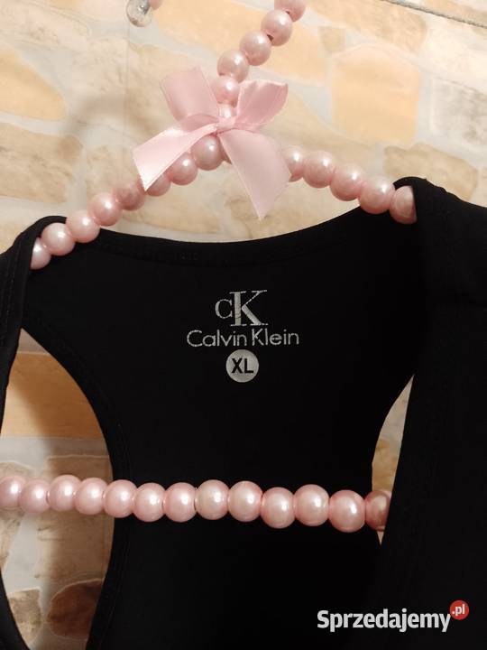 42XL Calvin Klein Ekskluzywny czarny top fitness Kraków sprzedam