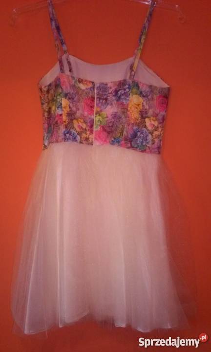 Sukienka balerina kolorowy