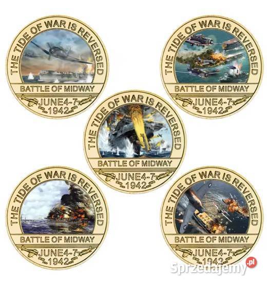 Kolekcjonerski zestaw monet medali