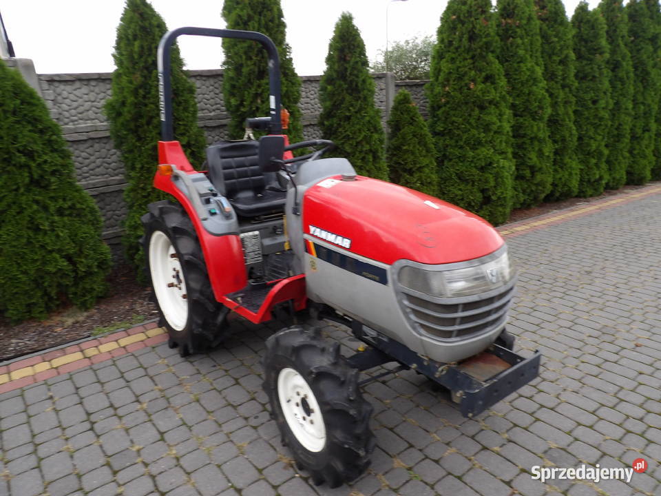 Yanmar AF 17 4x4 wspomaganie Rewers mini traktor wielkopolskie Włoszakowice