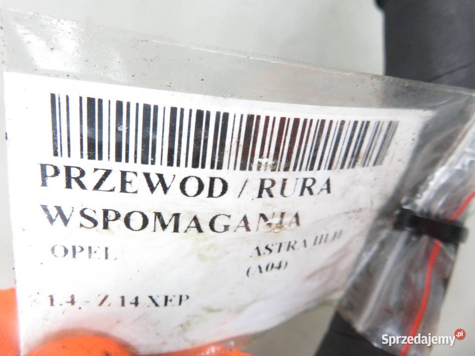 PRZEWÓD WSPOMAGANIA OPEL ASTRA H 14 0100185101 osobowe małopolskie
