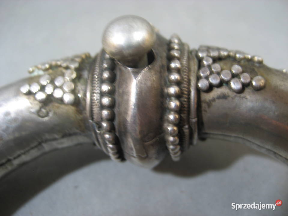 Bransoleta Orientalna Srebrna 121 gr