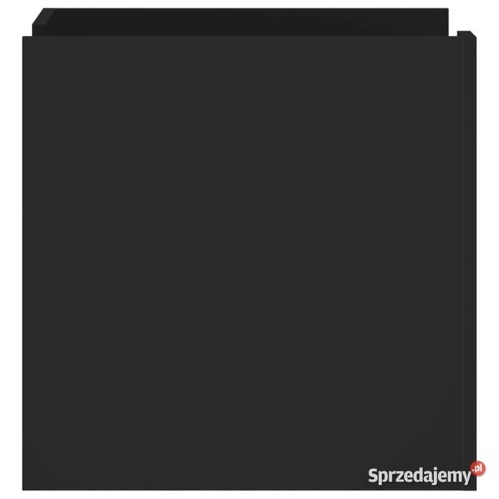 Szafka nocna czarna 45x50x50 materiał