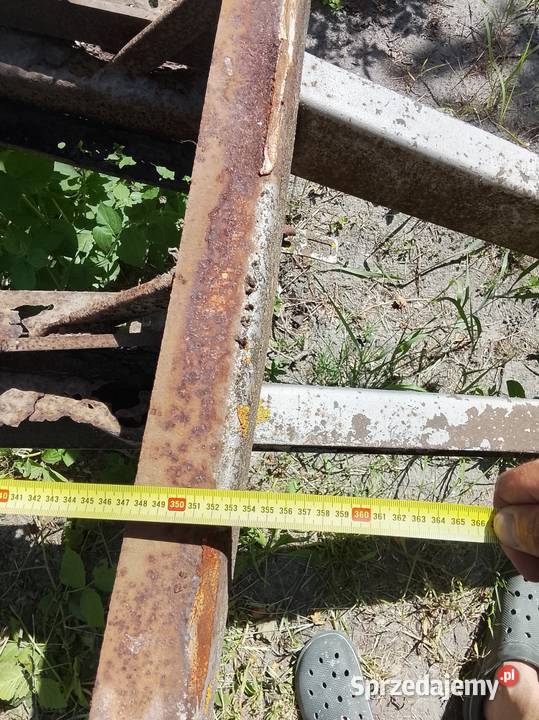 Rama z rozrzutnika pod wywrotkę Przyczepy rolnicze Tymienica Stara