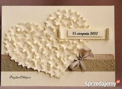 Zaproszenia ślubne Pozostałe małopolskie Kraków