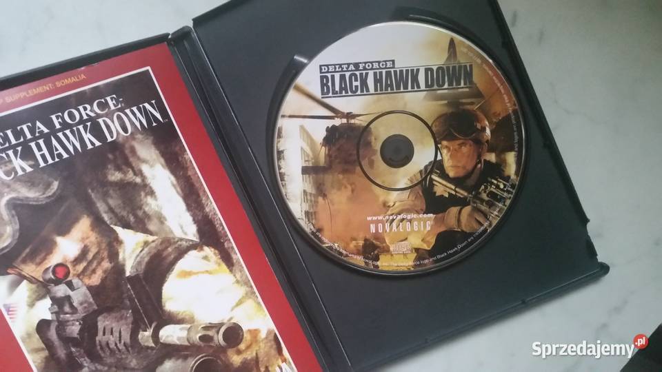 Gra BLACK HAWK DOWN 2003 NovaLogic PC CDROM akcja Komputerowe PC Gry komputerowe i konsolowe sprzedam