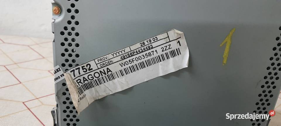 Radio Seat MIB 2 Entry 5F0035871 Bluetooth Nowa Sól