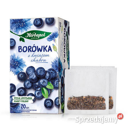 Herbata Herbapol kwiaty polskie borówka Stare Miasto sprzedam