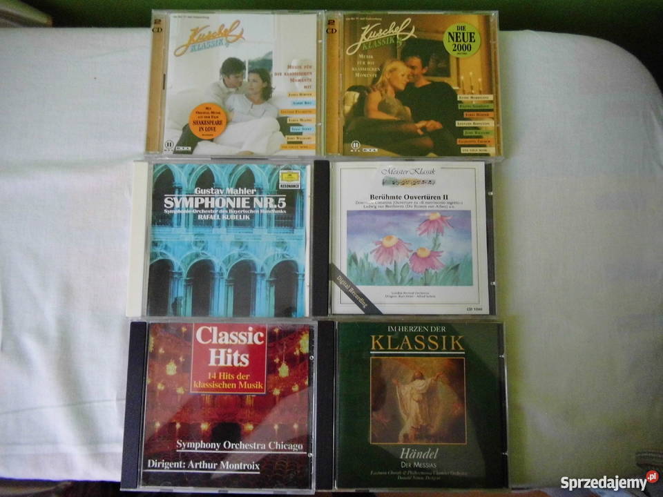 Muzyka klasycznapłyty CD sprzedam