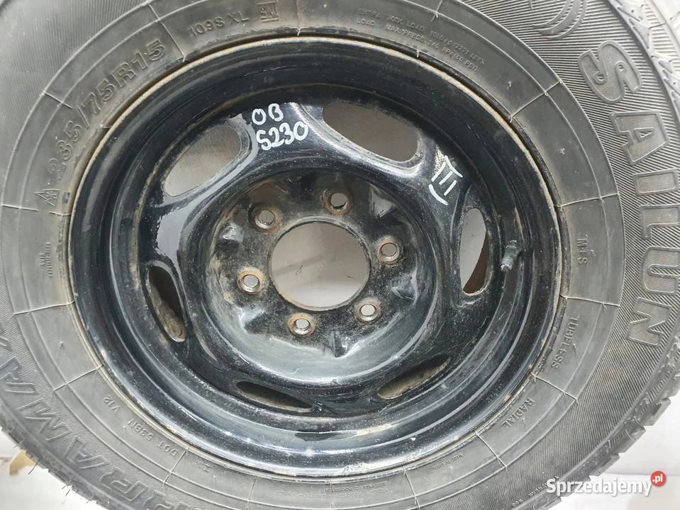 FELGI STALOWE KOŁA FORD RANGER 15 23575 6x1397