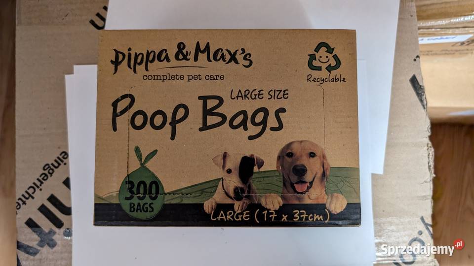 worki na psie odchody Pippa s Poop Bags 300 Gliwice