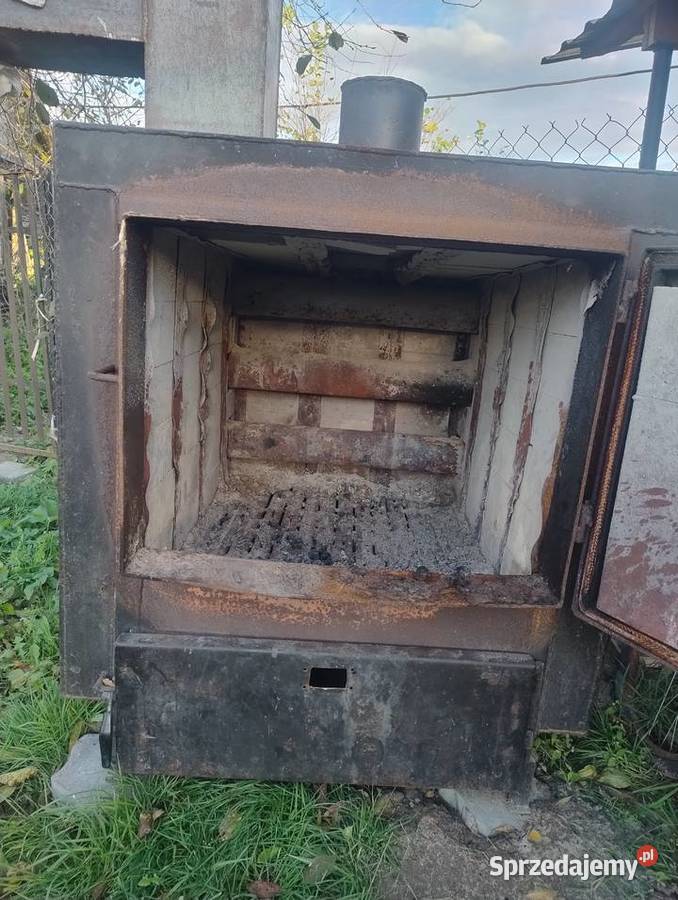 Piec nadmuchowy do suszarni na drewno Rozbitówka