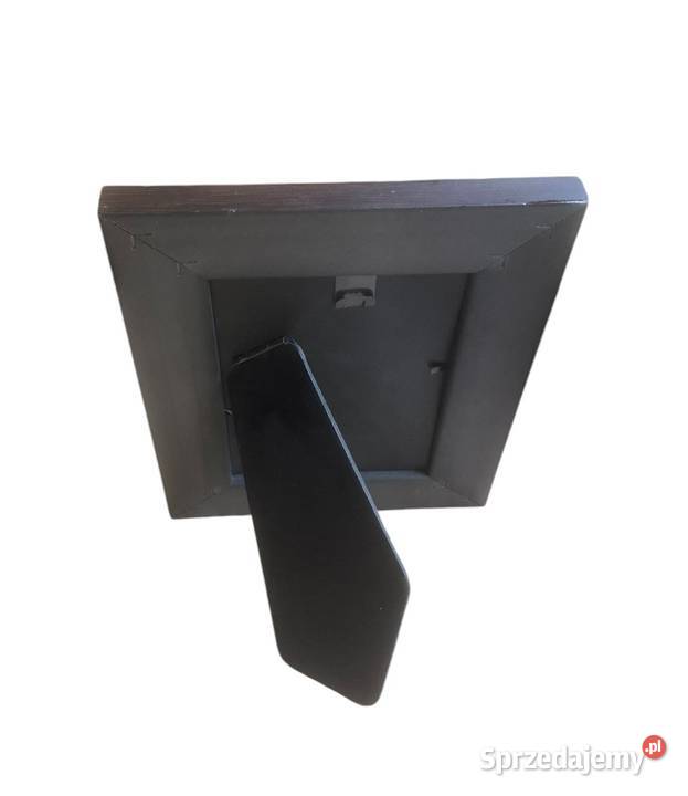 Drewniana stojąca ramka na fotografię pamiątkową Ramki i ramy Warszawa sprzedam