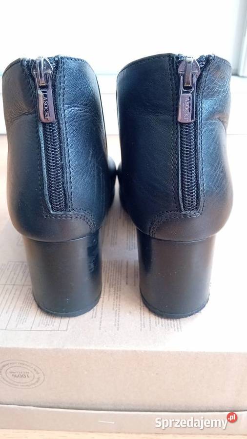 Buty botki trzewiki Lasocki skóra r40 Rawicz