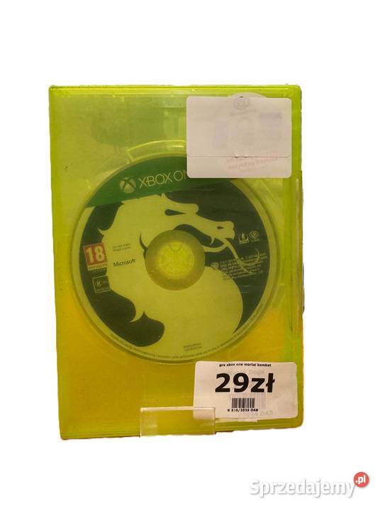 Gra Mortal Kombat X Xbox One pudełkowa Gry na konsole Elbląg sprzedam