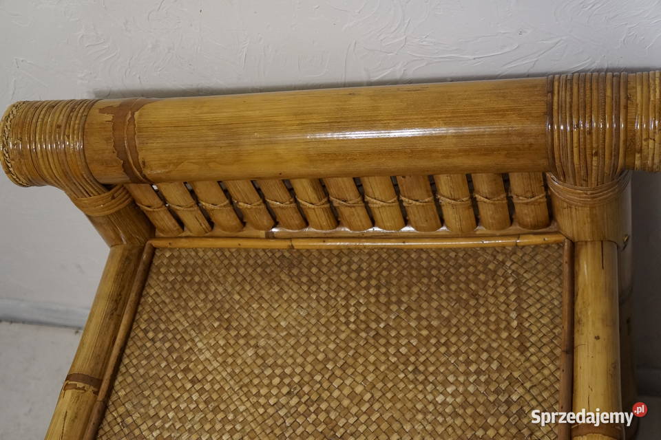 Komoda Orientalna Bambusowa Retro Vintage Design 74cm Bogusławice