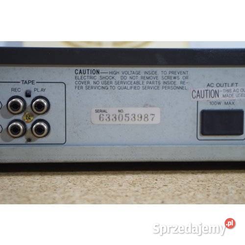 Sansui RG707 Stereo Graphic Equalizer Consolette sprzedam