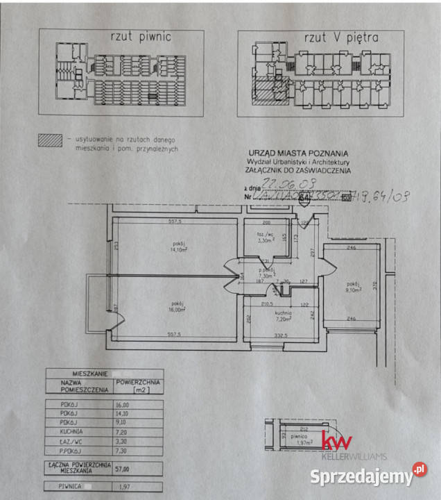 Mieszkanie 57m2 Poznań Hetmańska