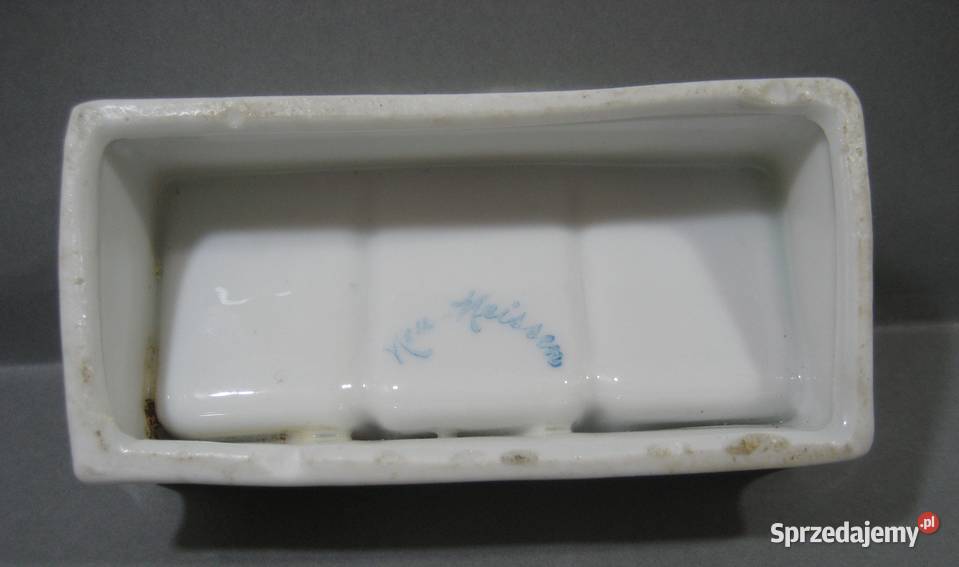 Przedwojenna Szkatułka na lekarstwa Neu Meissen Katowice