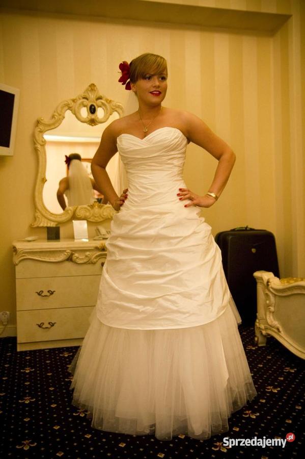 suknię ślubną CYMBELINE CARUSO r 3840 ecru Rozmiar 38(M) Warszawa