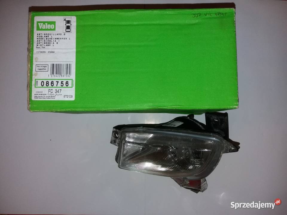 Halogen lewy Citroen Xsara I H1 VALEO 086756 OE Warszawa