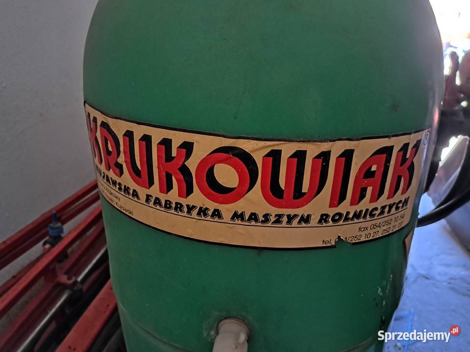 Opryskiwacz fabryczny Krukowiak Optimal 400l 10m małopolskie Proszowice
